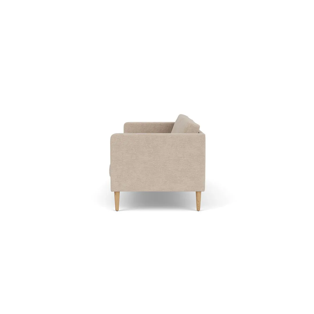 Unit10 L42 Firhøj - 3 pers. sofa - Eg - Beige (213)- 3 Personers Sofa