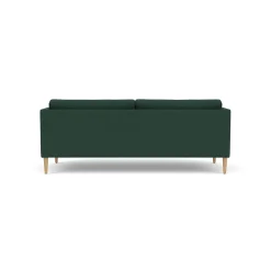 Unit10 L42 Firhøj - 2,5 pers. sofa - Eg - Green (32)- 2,5 Personers Sofa