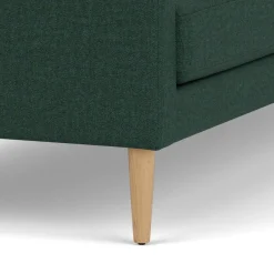 Unit10 L42 Firhøj - 2,5 pers. sofa - Eg - Green (32)- 2,5 Personers Sofa