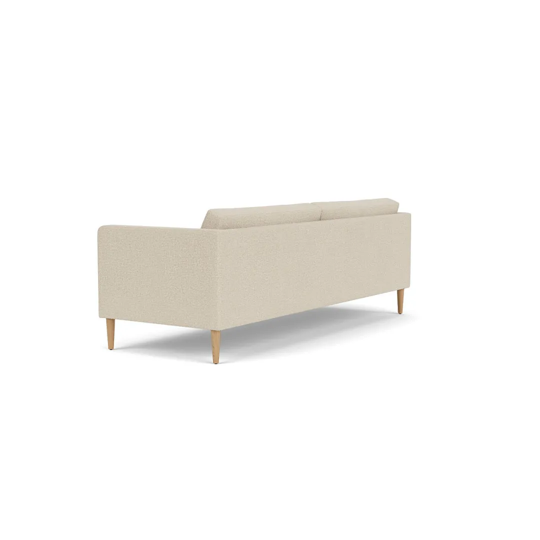 Unit10 L42 Firhøj - 3 pers. sofa - Eg - Beige (00)- 3 Personers Sofa
