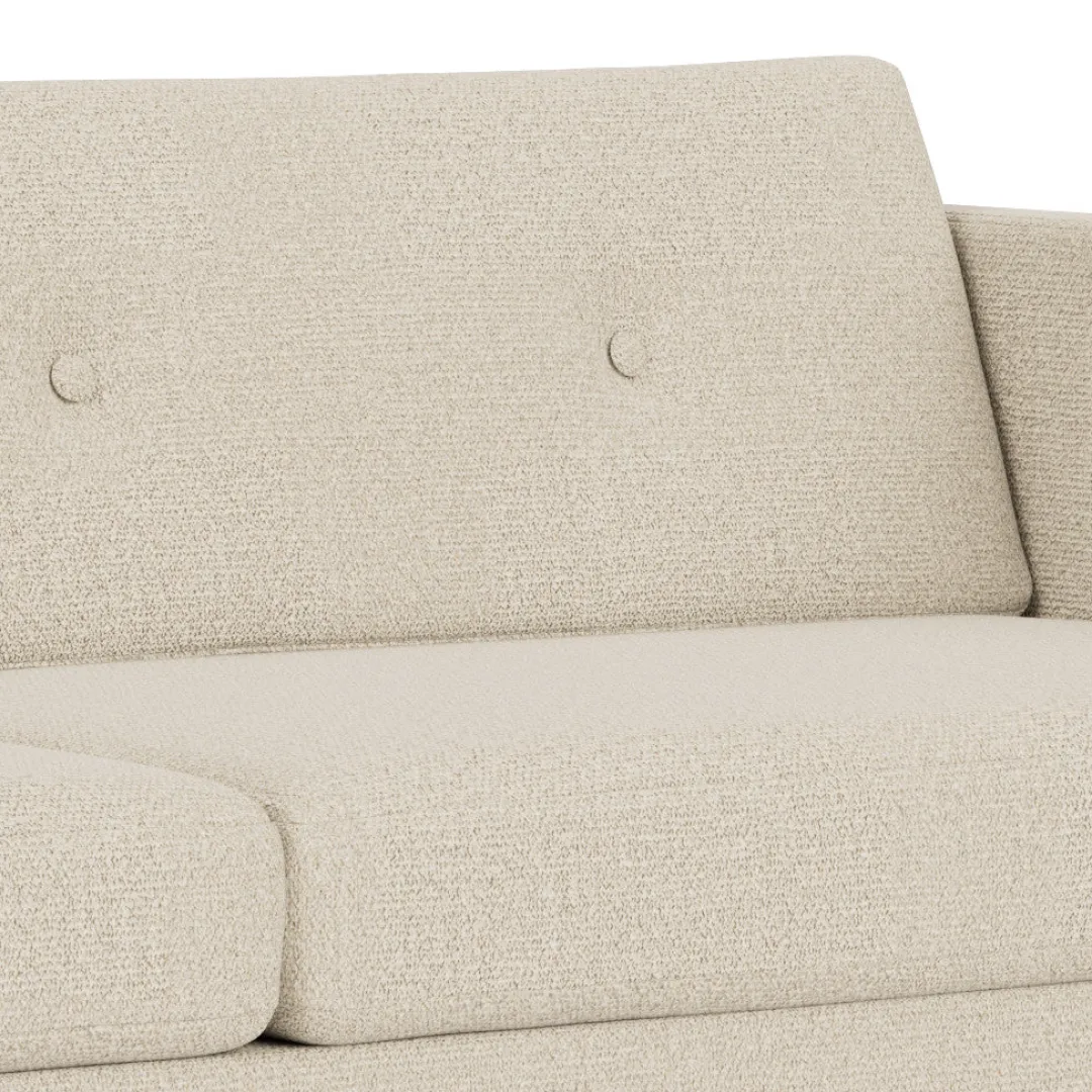Unit10 L42 Firhøj - 3 pers. sofa - Eg - Beige (00)- 3 Personers Sofa
