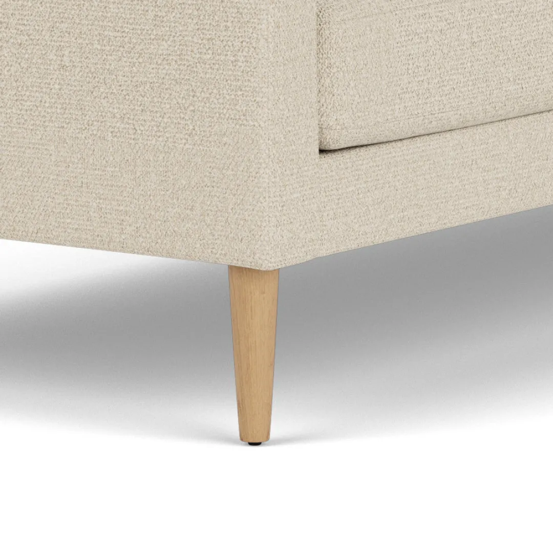 Unit10 L42 Firhøj - 3 pers. sofa - Eg - Beige (00)- 3 Personers Sofa