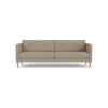 Unit10 L42 Firhøj - 3 pers. sofa - Eg - Light Grey (02)- 3 Personers Sofa