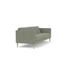 Unit10 L42 Firhøj - 3 pers. sofa - Eg - Green-Melange(56)- 3 Personers Sofa