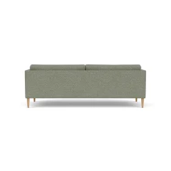 Unit10 L42 Firhøj - 3 pers. sofa - Eg - Green-Melange(56)- 3 Personers Sofa