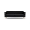 Unit10 L42 Firhøj - 2,5 pers. sofa - Eg - Dark Grey (28)- 2,5 Personers Sofa