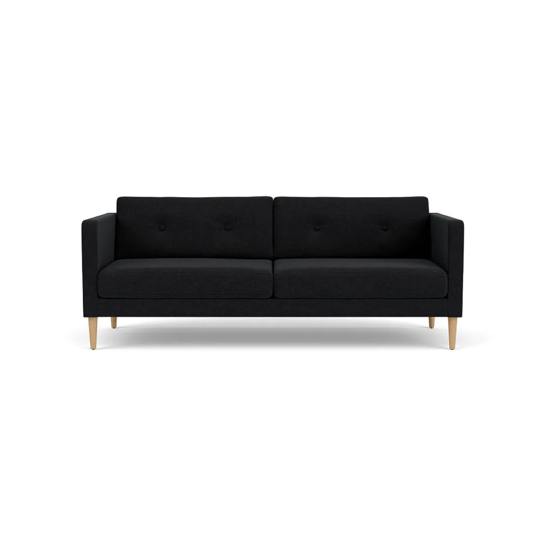 Unit10 L42 Firhøj - 2,5 pers. sofa - Eg - Dark Grey (28)- 2,5 Personers Sofa
