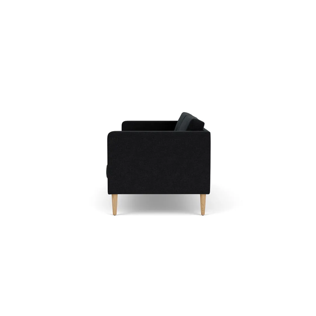 Unit10 L42 Firhøj - 2,5 pers. sofa - Eg - Dark Grey (28)- 2,5 Personers Sofa