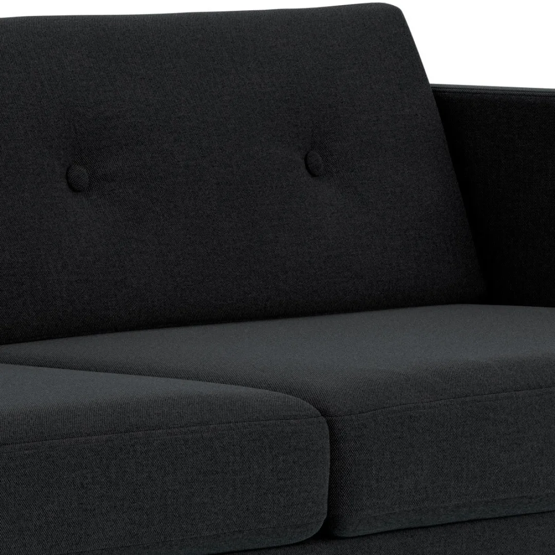 Unit10 L42 Firhøj - 2,5 pers. sofa - Eg - Dark Grey (28)- 2,5 Personers Sofa