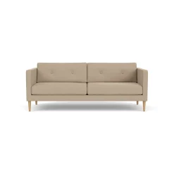 Unit10 L42 Firhøj - 2,5 pers. sofa - Eg - Beige (61252)- 2,5 Personers Sofa