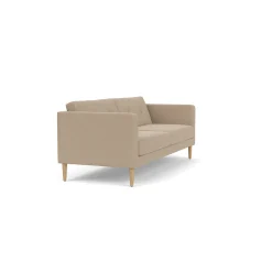 Unit10 L42 Firhøj - 2,5 pers. sofa - Eg - Beige (61252)- 2,5 Personers Sofa