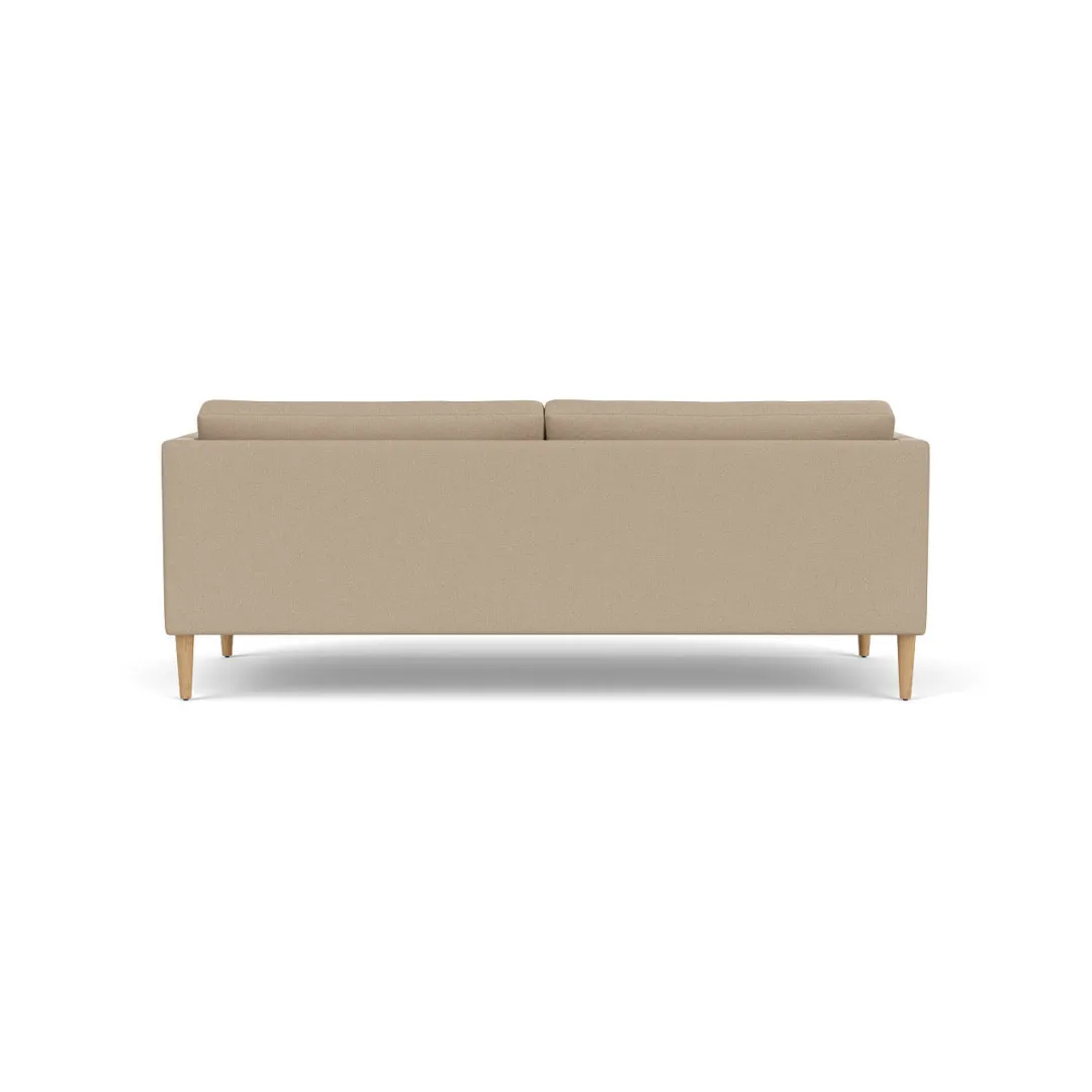 Unit10 L42 Firhøj - 2,5 pers. sofa - Eg - Beige (61252)- 2,5 Personers Sofa