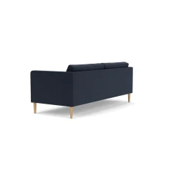 Unit10 L42 Firhøj - 2,5 pers. sofa - Eg - Dark Blue (36)- 2,5 Personers Sofa