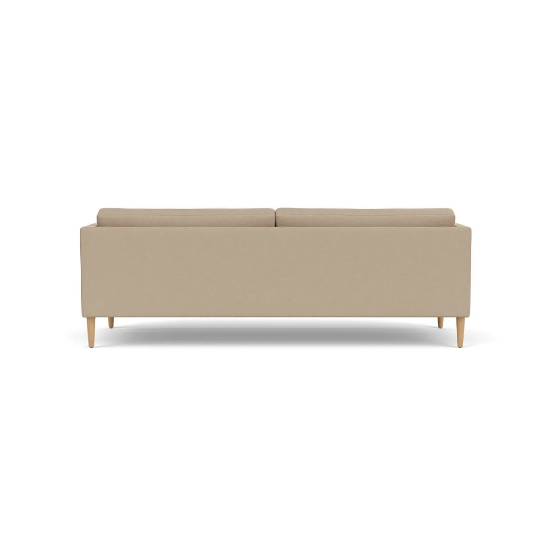 Unit10 L42 Firhøj - 3 pers. sofa - Eg - Beige (61252)- 3 Personers Sofa