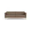 Unit10 L42 Firhøj - 3 pers. sofa - Eg - Taupe (61230)- 3 Personers Sofa
