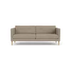 Unit10 L42 Firhøj - 2,5 pers. sofa - Eg - Light Grey (02)- 2,5 Personers Sofa