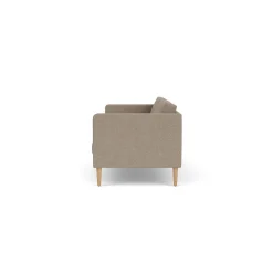 Unit10 L42 Firhøj - 2,5 pers. sofa - Eg - Light Grey (02)- 2,5 Personers Sofa