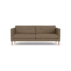 Unit10 L42 Firhøj - 2,5 pers. sofa - Eg - Taupe (61230)- 2,5 Personers Sofa