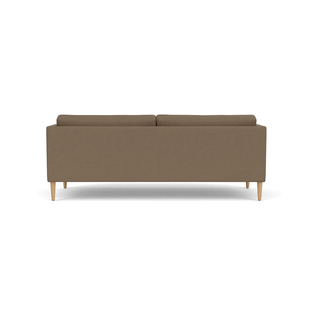 Unit10 L42 Firhøj - 2,5 pers. sofa - Eg - Taupe (61230)- 2,5 Personers Sofa