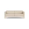 Unit10 L42 Firhøj - 2,5 pers. sofa - Eg - Beige (90)- 2,5 Personers Sofa