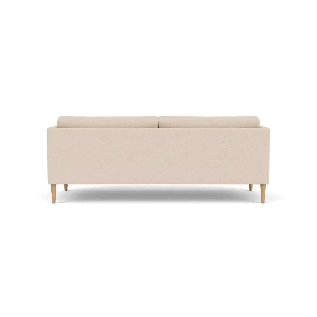 Unit10 L42 Firhøj - 2,5 pers. sofa - Eg - Beige (90)- 2,5 Personers Sofa