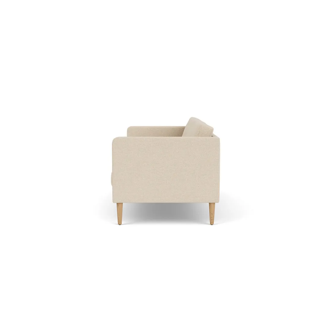 Unit10 L42 Firhøj - 2,5 pers. sofa - Eg - Beige (90)- 2,5 Personers Sofa