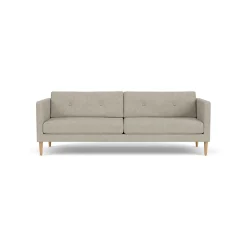 Unit10 L42 Firhøj - 3 pers. sofa - Eg - Light Grey (30)- 3 Personers Sofa