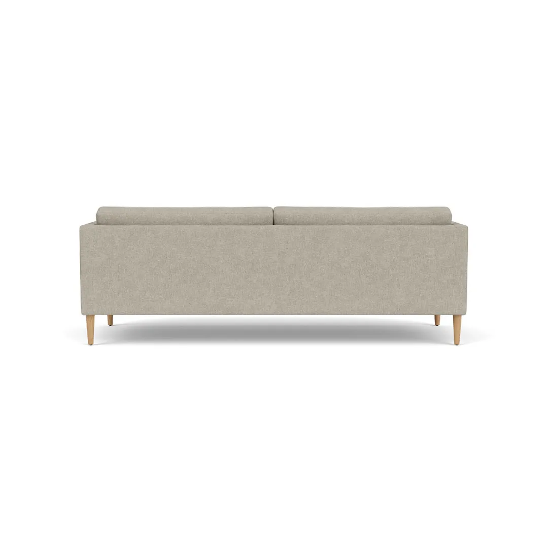Unit10 L42 Firhøj - 3 pers. sofa - Eg - Light Grey (30)- 3 Personers Sofa