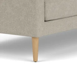 Unit10 L42 Firhøj - 3 pers. sofa - Eg - Light Grey (30)- 3 Personers Sofa