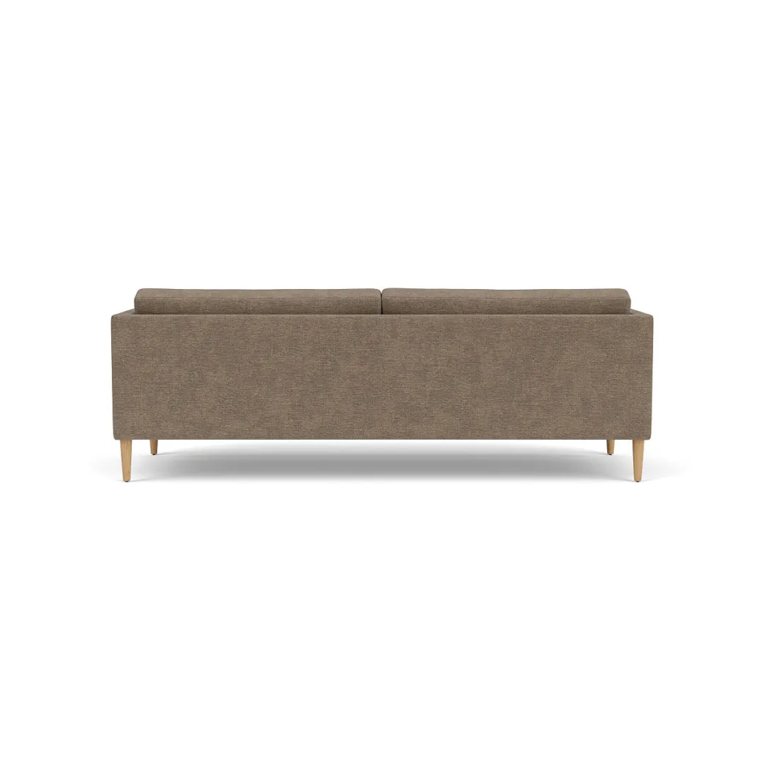 Unit10 L42 Firhøj - 3 pers. sofa - Eg - Taupe (233)- 3 Personers Sofa