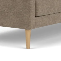 Unit10 L42 Firhøj - 3 pers. sofa - Eg - Taupe (233)- 3 Personers Sofa