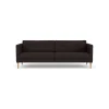 Unit10 L42 Firhøj - 3 pers. sofa - Eg - Black-Brown- 3 Personers Sofa
