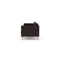 Unit10 L42 Firhøj - 3 pers. sofa - Eg - Black-Brown- 3 Personers Sofa