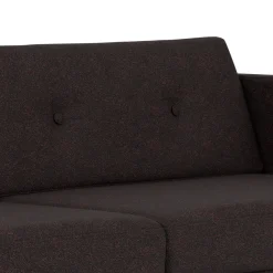 Unit10 L42 Firhøj - 3 pers. sofa - Eg - Black-Brown- 3 Personers Sofa