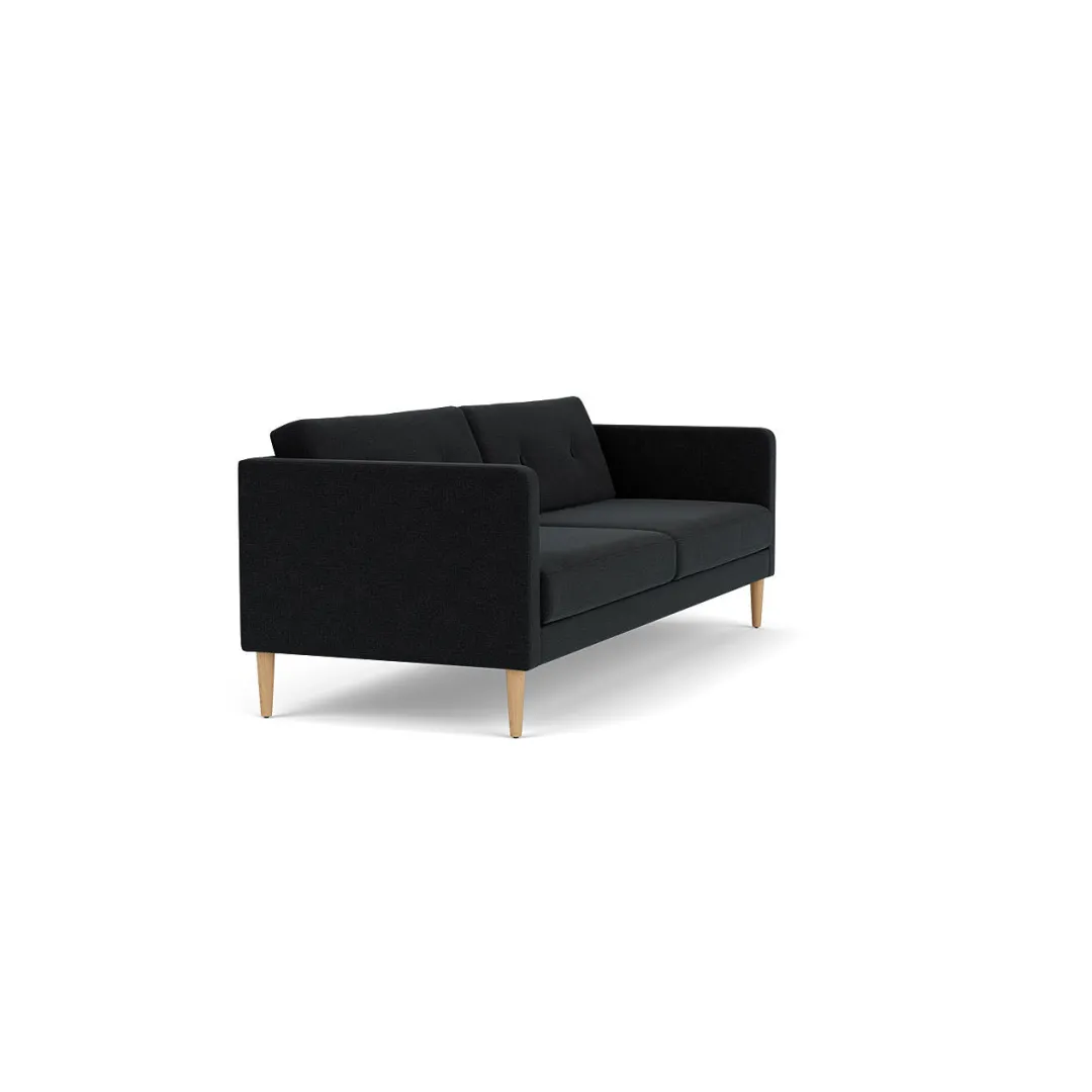 Unit10 L42 Firhøj - 3 pers. sofa - Eg - Dark Grey (28)- 3 Personers Sofa
