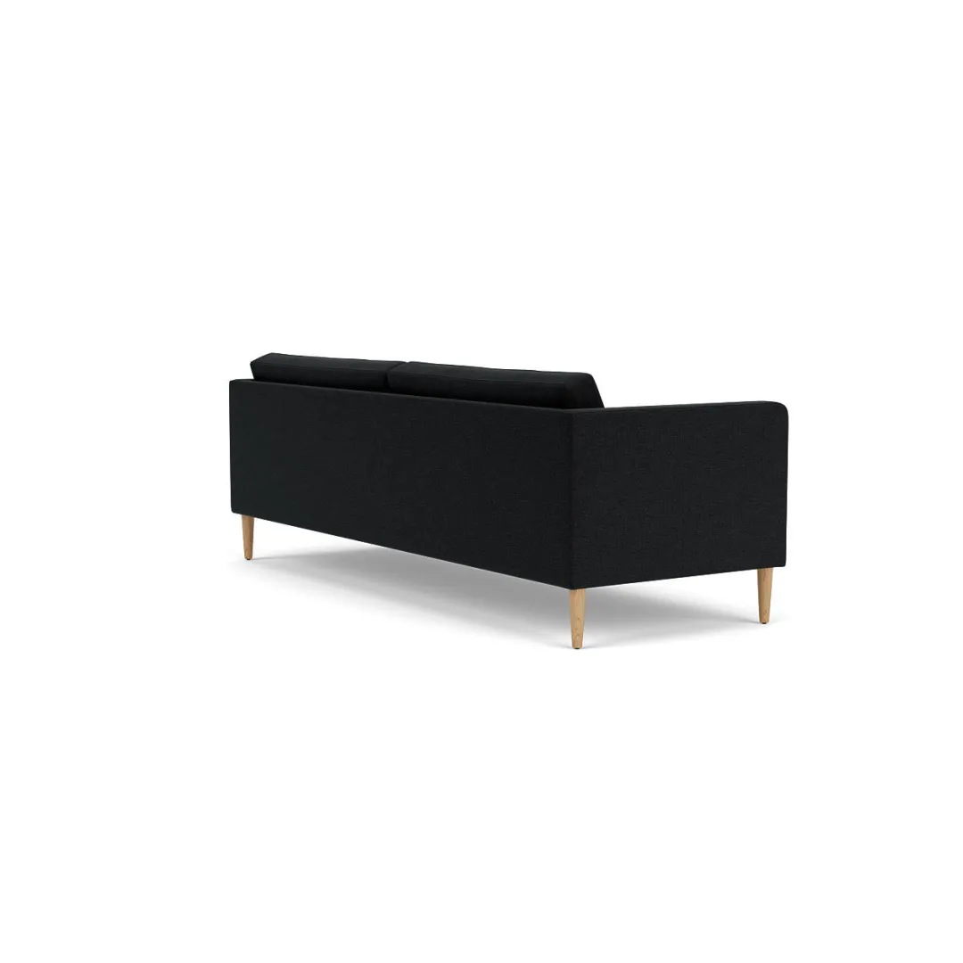 Unit10 L42 Firhøj - 3 pers. sofa - Eg - Dark Grey (28)- 3 Personers Sofa