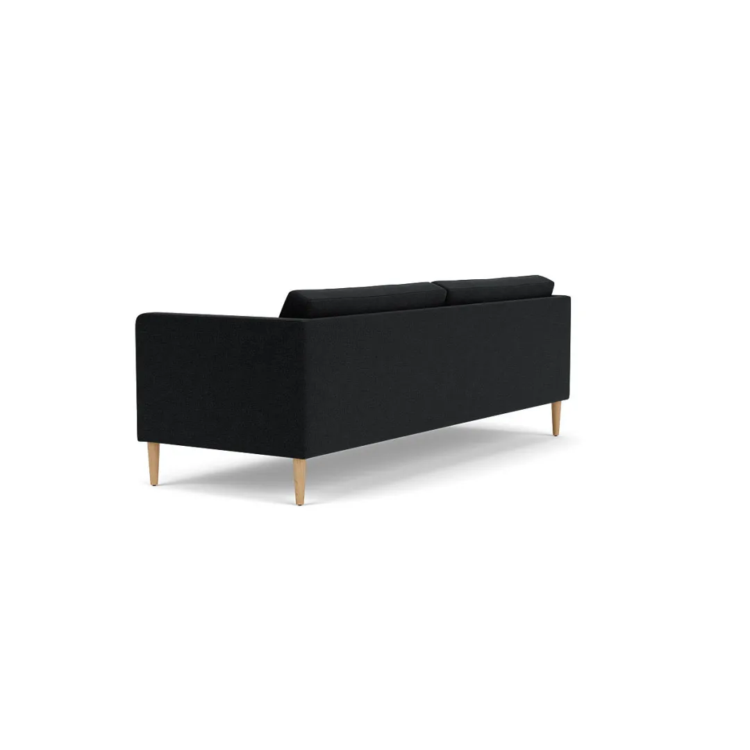 Unit10 L42 Firhøj - 3 pers. sofa - Eg - Dark Grey (28)- 3 Personers Sofa