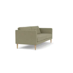 Unit10 L42 Firhøj - 2,5 pers. sofa - Eg - Green (58)- 2,5 Personers Sofa