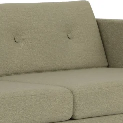 Unit10 L42 Firhøj - 2,5 pers. sofa - Eg - Green (58)- 2,5 Personers Sofa