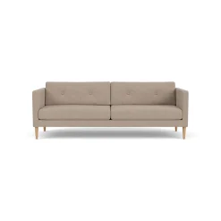 Unit10 L42 Firhøj - 3 pers. sofa - Eg - Beige (61)- 3 Personers Sofa