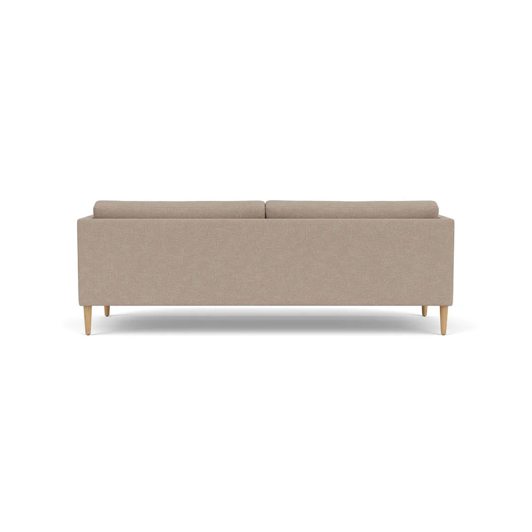 Unit10 L42 Firhøj - 3 pers. sofa - Eg - Beige (61)- 3 Personers Sofa