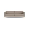 Unit10 L42 Firhøj - 3 pers. sofa - Eg - Stone (181)- 3 Personers Sofa