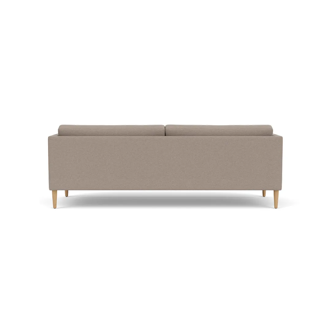 Unit10 L42 Firhøj - 3 pers. sofa - Eg - Stone (181)- 3 Personers Sofa