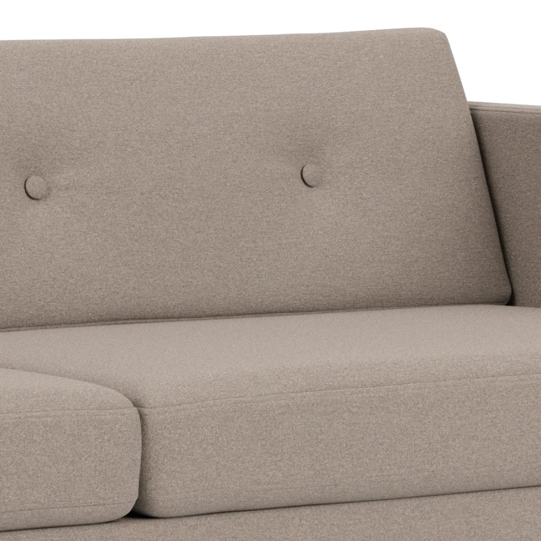 Unit10 L42 Firhøj - 3 pers. sofa - Eg - Stone (181)- 3 Personers Sofa