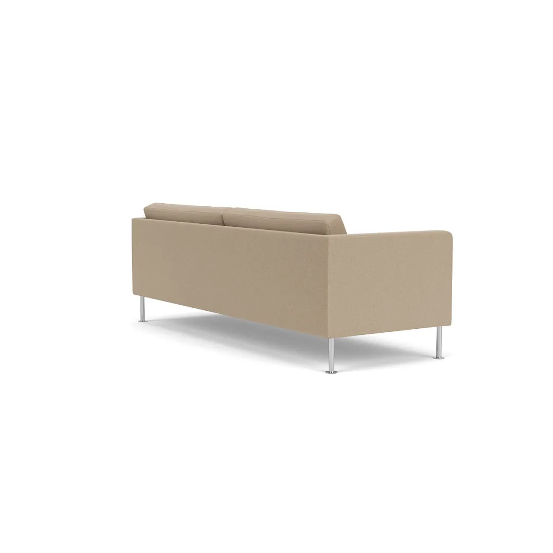 Unit10 L42 Firhøj - 3 pers. sofa - Stål - Beige (61252)- 3 Personers Sofa