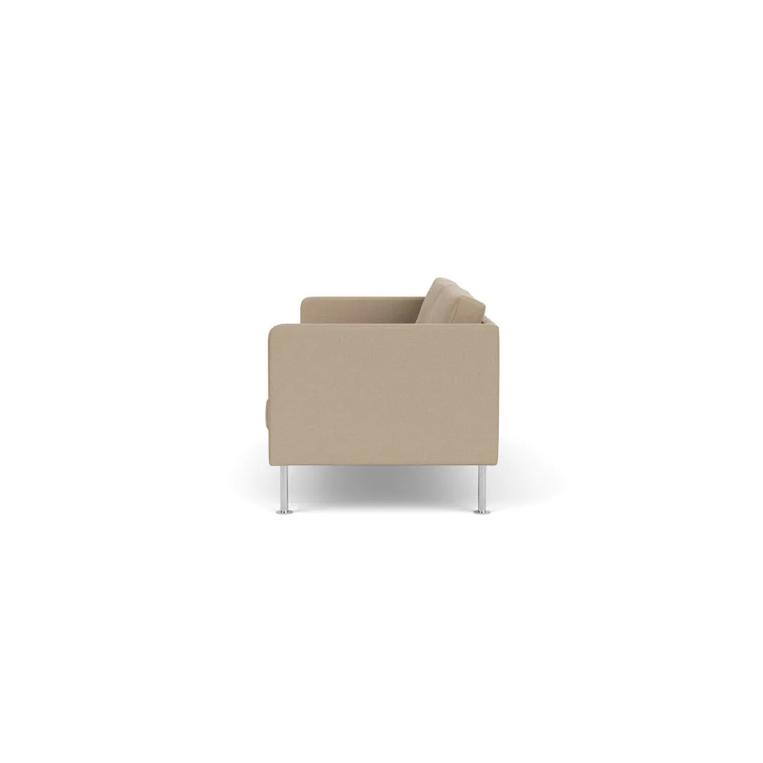 Unit10 L42 Firhøj - 3 pers. sofa - Stål - Beige (61252)- 3 Personers Sofa