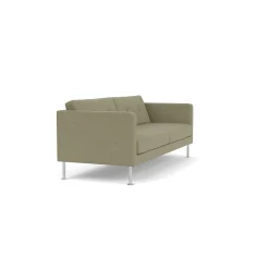 Unit10 L42 Firhøj - 2,5 pers. sofa - Stål - Green (58)- 2,5 Personers Sofa