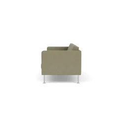 Unit10 L42 Firhøj - 2,5 pers. sofa - Stål - Green (58)- 2,5 Personers Sofa