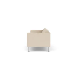Unit10 L42 Firhøj - 3 pers. sofa - Stål - Beige (90)- 3 Personers Sofa