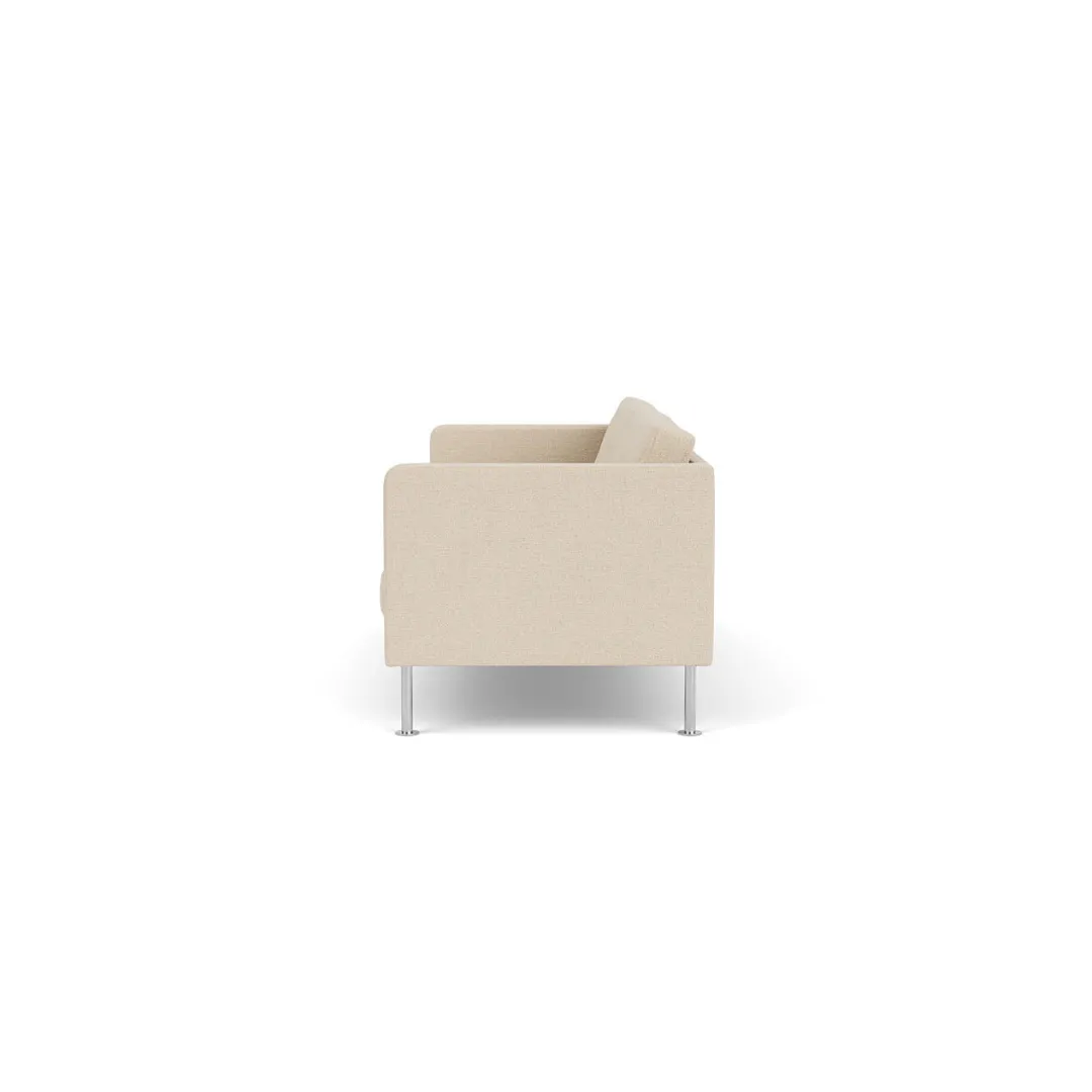 Unit10 L42 Firhøj - 3 pers. sofa - Stål - Beige (90)- 3 Personers Sofa